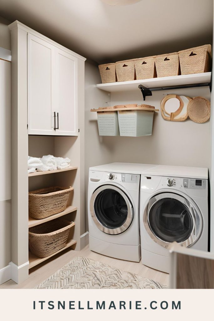 laundry room organization