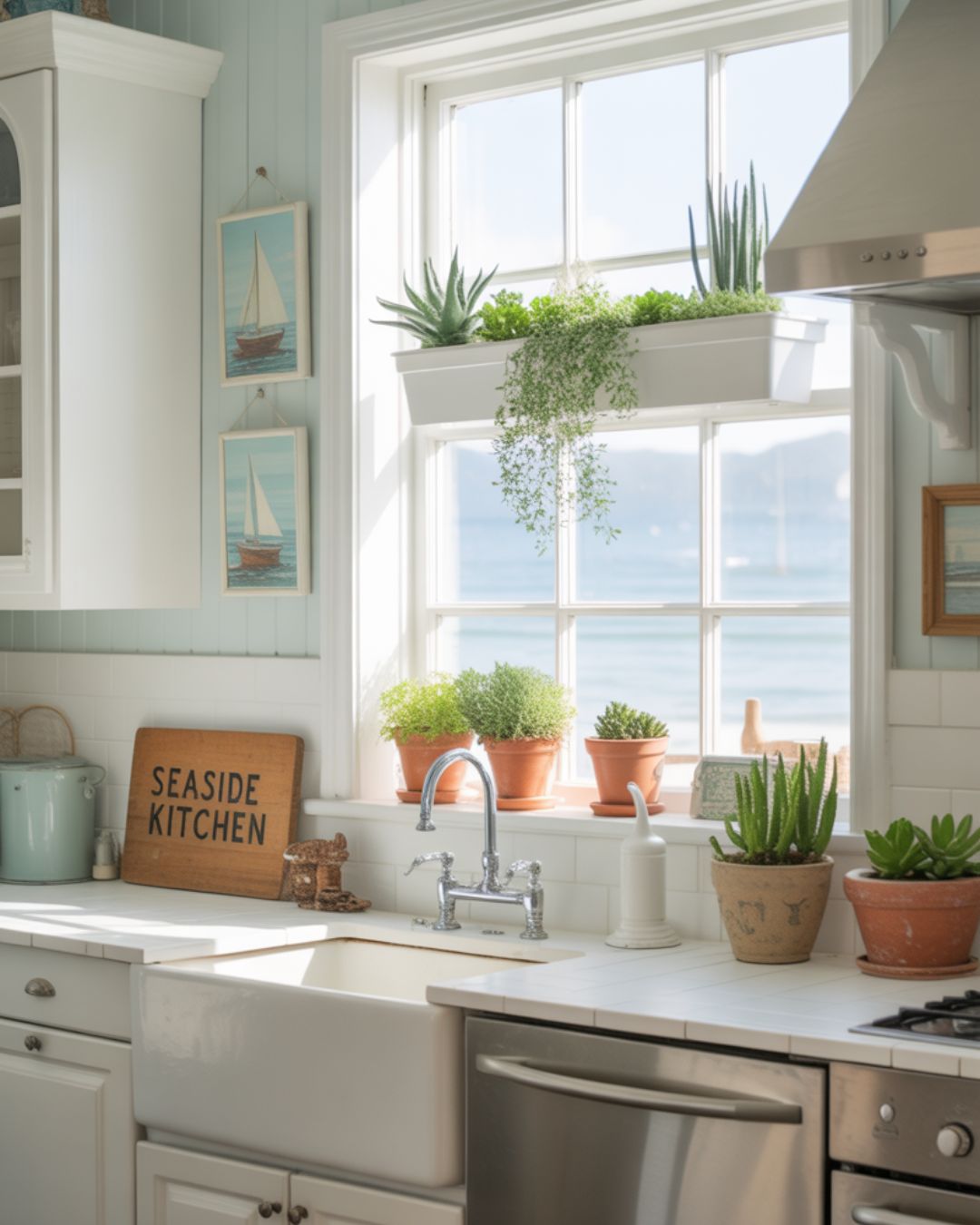How to Design a Coastal Kitchen: Beautiful Coastal Kitchen Ideas