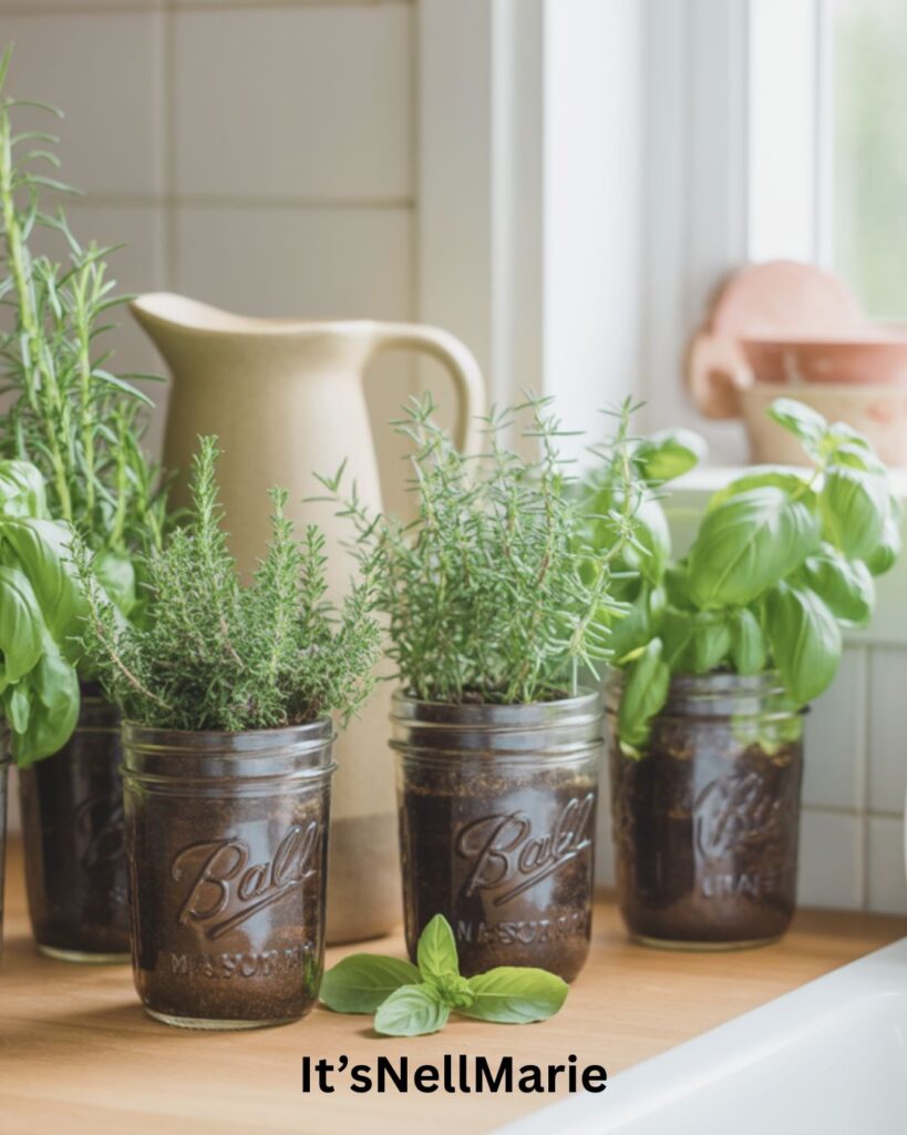 indoor herb garden