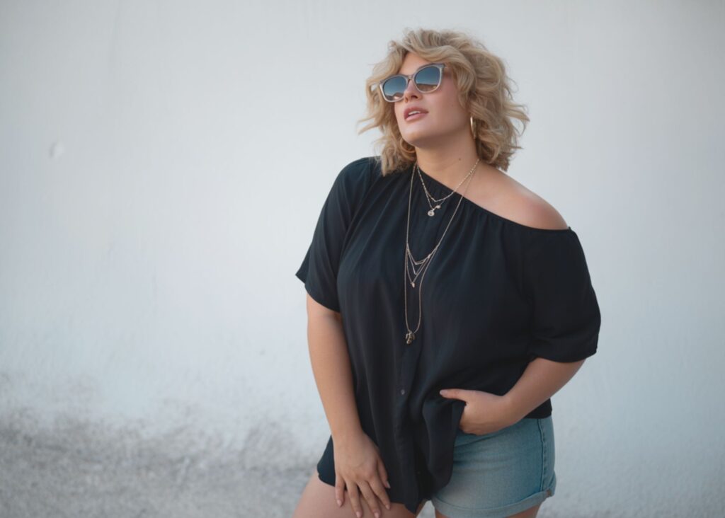 plus size summer top